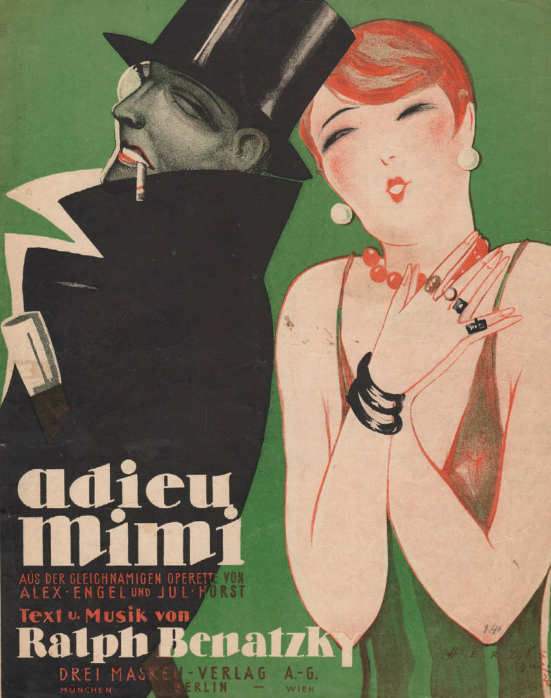 Illustration for article titled Cseresznyék a szomszéd kertjében – újabb kottacímlapok a századelőről